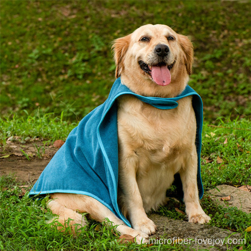 vente en gros serviette en tissu doux à séchage rapide pour chien et chat